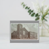 最初のアフリカのメソジスト – エピスコパル教会(Gary IN) ポストカード (スタンド正面)