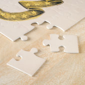 最初のアメリカの大統領が1844年のリトグラフを復元 ジグソーパズル (側面)