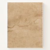 最初のアメリカの大統領が1844年のリトグラフを復元 ノートブック (裏面)