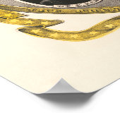 最初のアメリカの大統領が1844年のリトグラフを復元 ポスター (角)