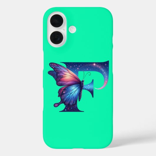 最初のイニシャル Case-Mate iPhoneケース (裏面)