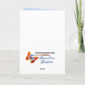 最初のイースターバニーハグ シーズンカード (裏面)