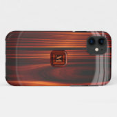 最初のカッコいいによってニスをかけられる木製の一見のiPhone 5の箱を加えて下さい Case-Mate iPhoneケース (裏面(横))