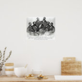 最初のカラー上院議員と代表者 ポスター (キッチン)