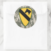 最初のカルヴァリ部門ラウンドステッカー ラウンドシール (バッグ)