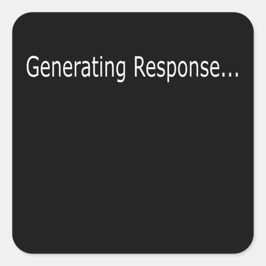 最初のキスおもしろい- VRゲーマー漫画,オタク系の男の子 スクエアシール (正面)