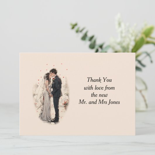 最初のキス サンキューカード (スタンド正面)