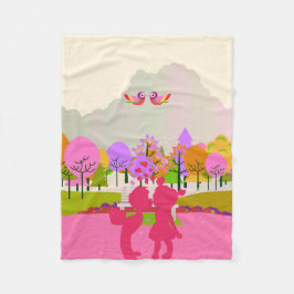 最初のキス フリースブランケット