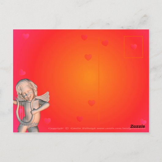 最初のキス ポストカード (裏面)