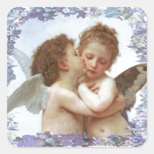最初のキス、C.1873ウィリアムBourgeau スクエアシール