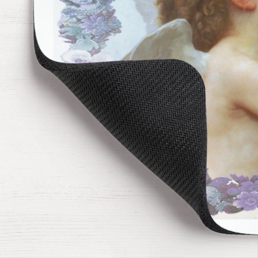 最初のキス、C.1873ウィリアムBourgeau マウスパッド (コーナー)