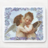 最初のキス、C.1873ウィリアムBourgeau マウスパッド (正面)