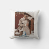 最初のクリスマスを一緒に クッション (正面)