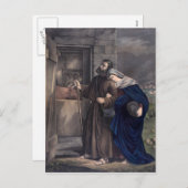 「最初のクリスマスイブ」 シーズンポストカード (正面/裏面)