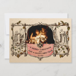 最初のクリスマスカード（1873） シーズンカード