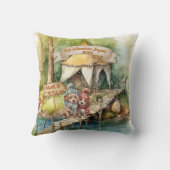 最初のクリスマス カップル クリスマス 新婚 オーナメント クッション (裏面)