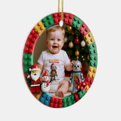 最初のクリスマス 両面仕様 ブライト ビギニングス セラミックオーナメント (右)