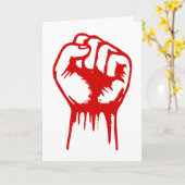 最初のグリーティングカード カード (黄色い花)