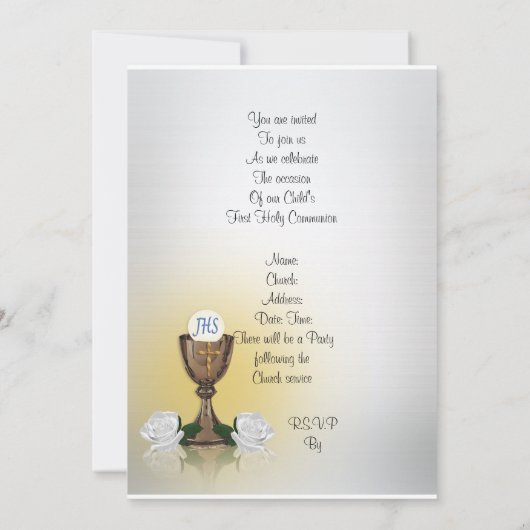 最初のコミュニティへの招待ピンク 招待状 (裏面)