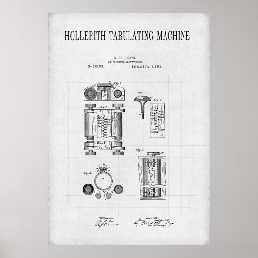 最初のコンピュータ1889 ポスター (正面)