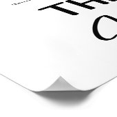 最初のコーヒーの後、仕事のタイポグラフィオフィスの装飾 ポスター (角)