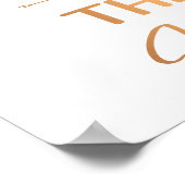 最初のコーヒーの後、仕事のタイポグラフィオフィスの装飾 ポスター (角)