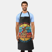 最初のコーヒーホホホホホホホズ エプロン (着用した状態)