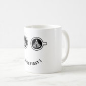 最初のコーヒー コーヒーマグカップ (正面右)