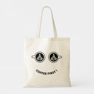 最初のコーヒー トートバッグ