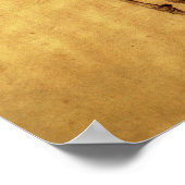 最初のスケルトンテーブルの勉強完了 ポスター (角)