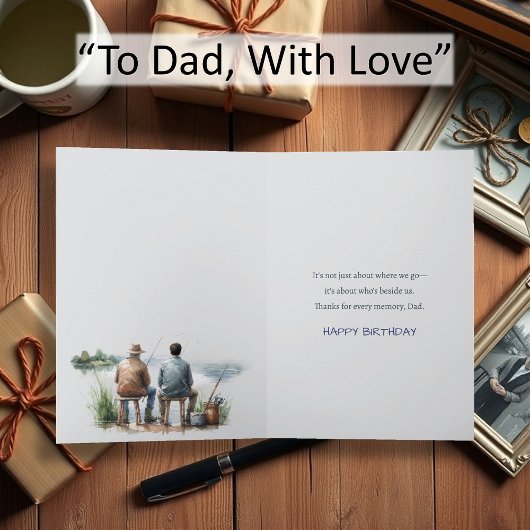 最初のステップから – すべての旅のハッピーバースデー カード