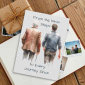 最初のステップから – すべての旅のハッピーバースデー カード