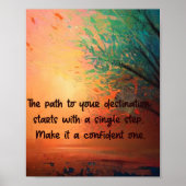 最初のステップポスター紙(マット) ポスター (正面)