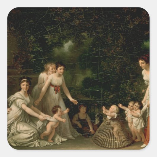 最初のステップ スクエアシール (正面)