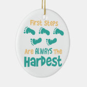 最初のステップ セラミックオーナメント (右)