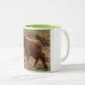 最初のステップ ツートーンマグカップ (正面右)