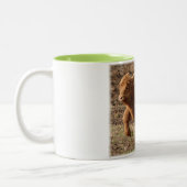 最初のステップ ツートーンマグカップ (左)