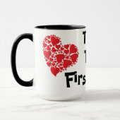 "最初のステップ"マグカップ マグカップ (左)