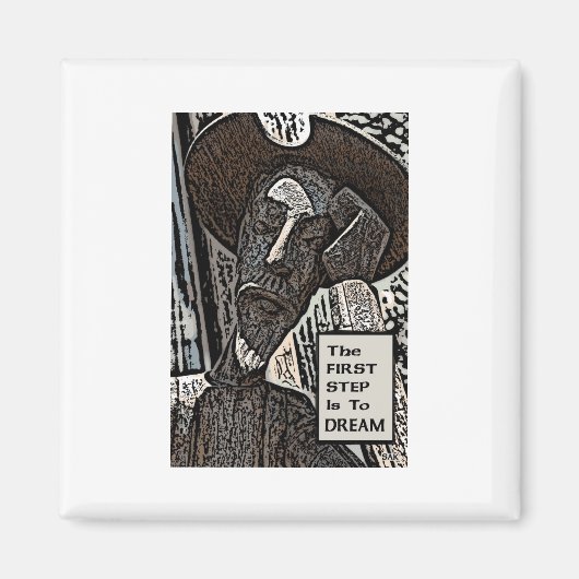 最初のステップ マグネット (正面)