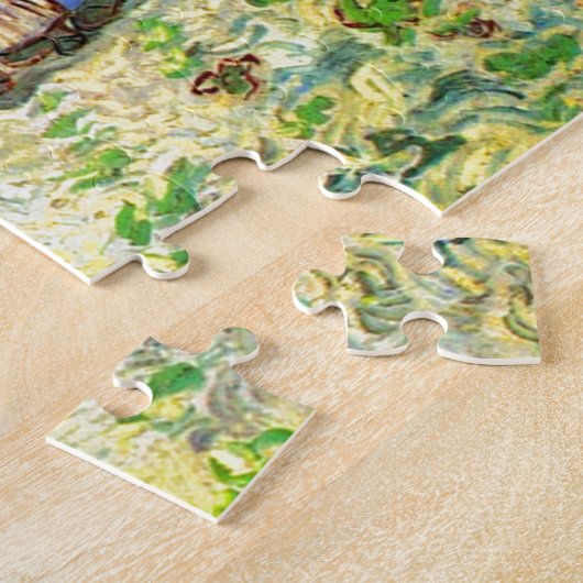 最初のステップ、1890ビンセント・ヴァン・ゴッホ。 ジグソーパズル (側面)