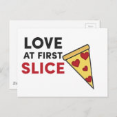 最初のスライスでの愛 ポストカード (正面/裏面)