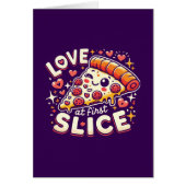 最初のスライスで愛、可愛いピおもしろいザラバーユーモア (正面)