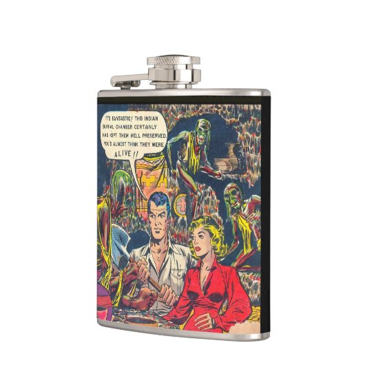 最初のゾンビ？ フラスク (左)