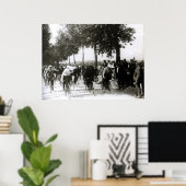 最初のツール・ド・フランス 1903 最初の1km 自転車 ポスター (ホームオフィス)