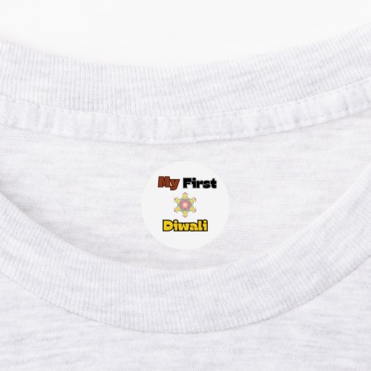 最初のディワリ ラベル (貼付)