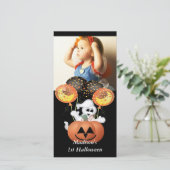 最初のハロウィンフォトカード シーズンカード (スタンド正面)