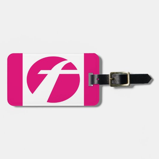 最初のバスの荷物タグ ラゲッジタグ (正面横)