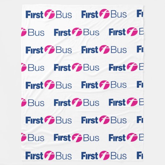 最初のバスブランケット フリースブランケット (正面)