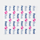 最初のバスブランケット フリースブランケット (正面(横))