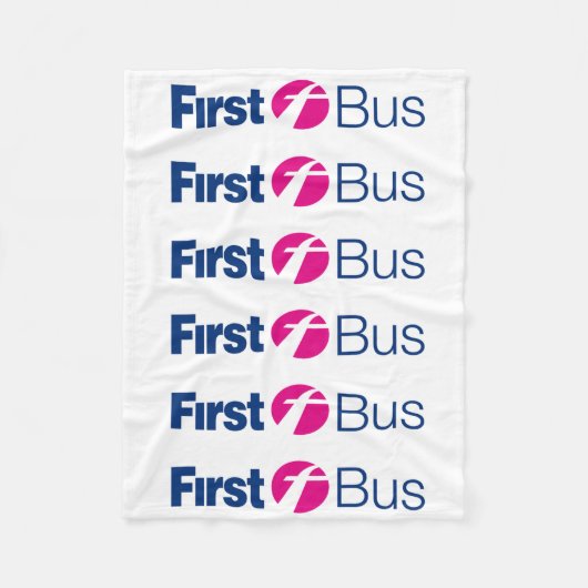 最初のバスブランケット フリースブランケット (正面)